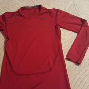 Boys Nike Dri-FIT long sleeve Combat shirt